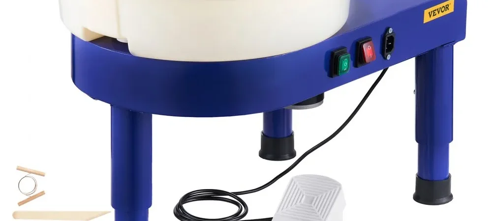 VEVOR 35CM Pottery Wheel – Electric Ceramic Wheel Machine