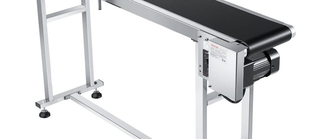 VEVOR Motorized Belt Conveyor 1498.6 x 198.1 mm Machine